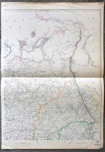 Antique Map, 1860 ca.