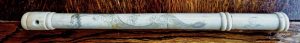 Antique Bone Chinese Scrimshaw Opium Pipe