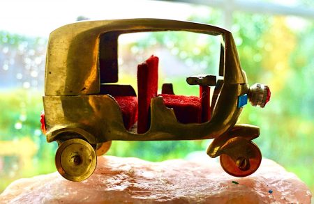 Vintage Handmade Car Brass, decorative miniature