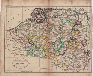 Antique Map, Netherland, 1807