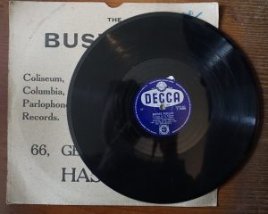 Adeste Fideles; Santo Natale, David Whitfield, 78 Rpm, 1954, Decca