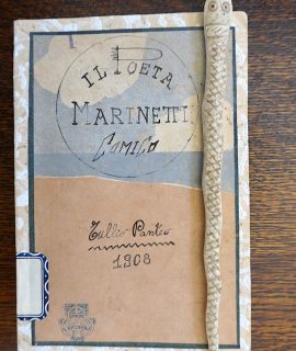 Rare Book, Il poeta Marinetti Comico, Tullio Panteo, Società Editoriale Milanese, 1908