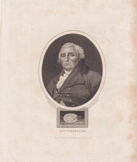 Antique Engraving Print, Loutherbourg, 1814
