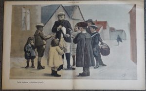 Vintage Print, Petits cadeaux reviendront grands, 1906 ca.