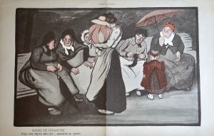 Vintage Print, Soleil de Dimanche, 1901