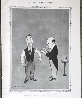 Vintage Print, Vendetta; Do you want some? 1915