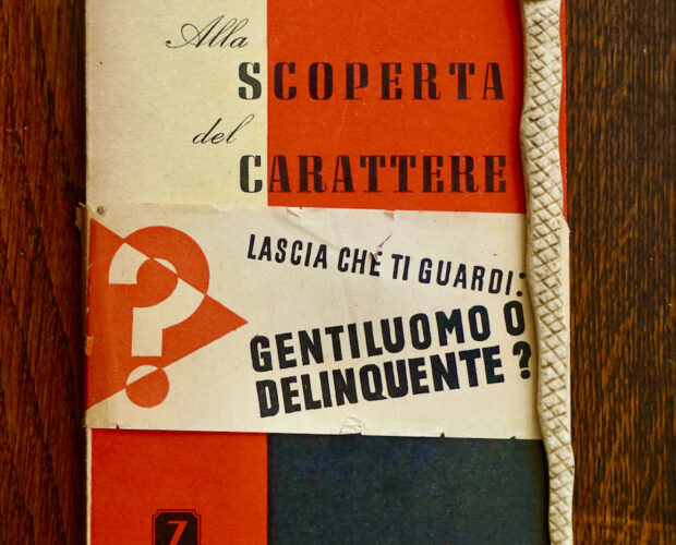 Morfofisiognomica, Costituzionalismo, corsi, libretti