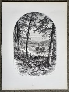 Lot of 4 prints, Ireland, 1876