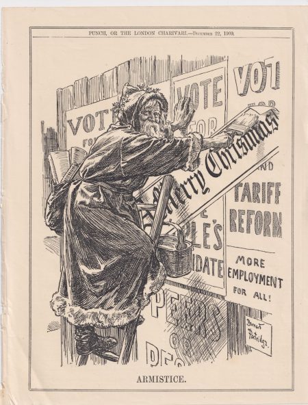 Vintage print, Armistice, 1909
