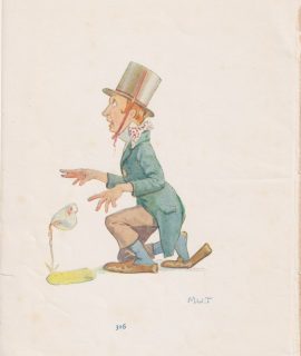 Vintage Print, The Mad Hatter, 1910 ca.