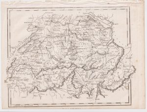 Antique Map, Helvetia, 1826 ca.