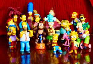17pcs Simpsons Family Figures Toy Model 2005