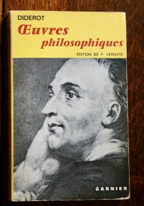 Diderot, Oeuvres Philosophiques, Garnier, 1972