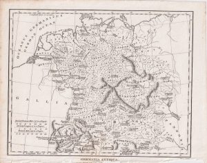 Antique Map. Germania Antiqua, 1805