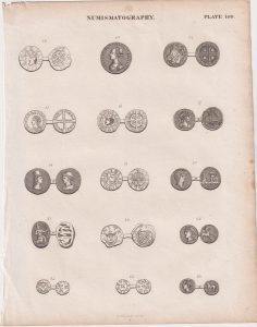 Antique Print, Numismatography, 1830