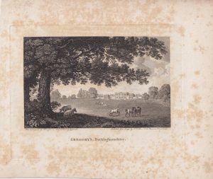 Antique Engraving Print, Gregory's Buckinghamshire, 1793