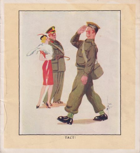 Vintage Print, Tact! 1909 ca.