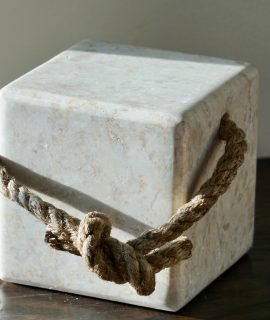 Travertine Decorative Marble Cube