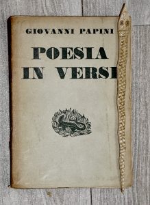 Papini, Poesia in versi