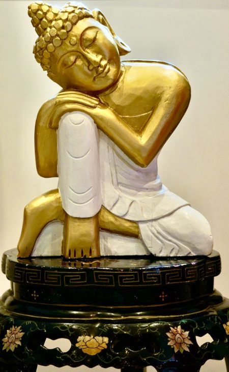 Buddha Wooden Handmade Sculpture