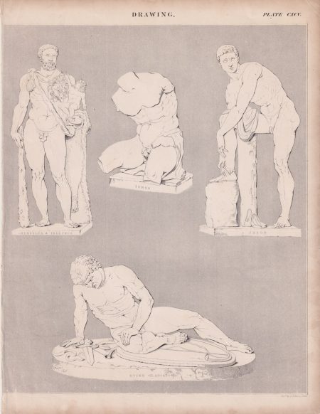 Antique Engraving Print, Drawing, 1804 ca.