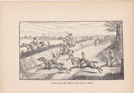 Antique Print, The little Bay Horse, 1840