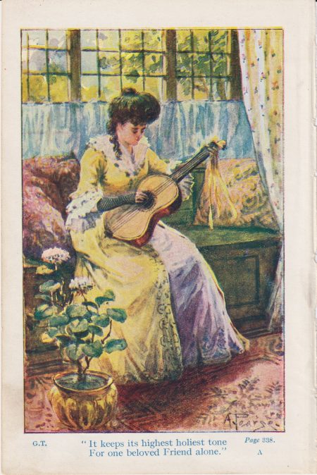 Antique Print, It Keeps its highest tone… 1890 ca.