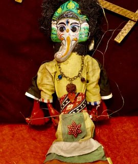 Vintage Tibetan Puppet