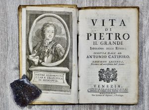 Vita di Pietro il Grande, scritta da Antonio Catiforo, 1739