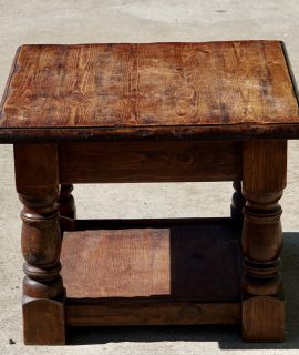 Vintage Oak Coffee Table