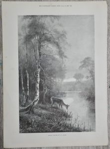 Vintage Print, Spring, 1899