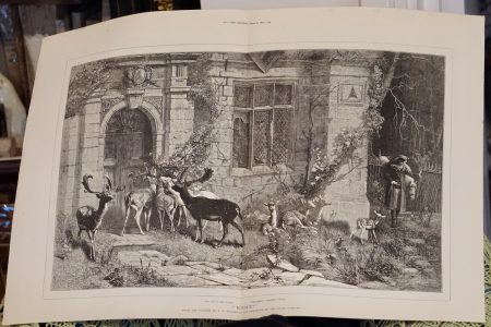 Antique Print, Home? S. E. Waller, 1877