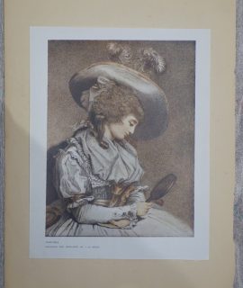 Vintage Print, Narcissa, 1880 ca.