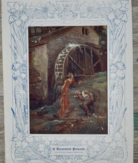 Vintage print, A Dreamland Princess, 1909