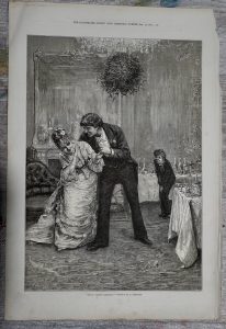 Vintage Print, Don't Cousin Charlie! 1875