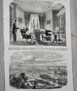 Vintage Print from Illustrated London News, 1860