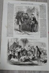 Vintage Print, The Illustrated London News, 1853