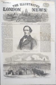 Vintage Print, General Winfield Scott; Jefferson Davis, 1861