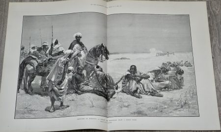 Vintage Print, Sketches in Morocco, 1888