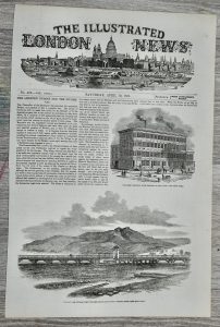 Vintage Print, The Illustrated London News, 1851