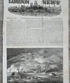 Vintage Print, in Australia, 1853
