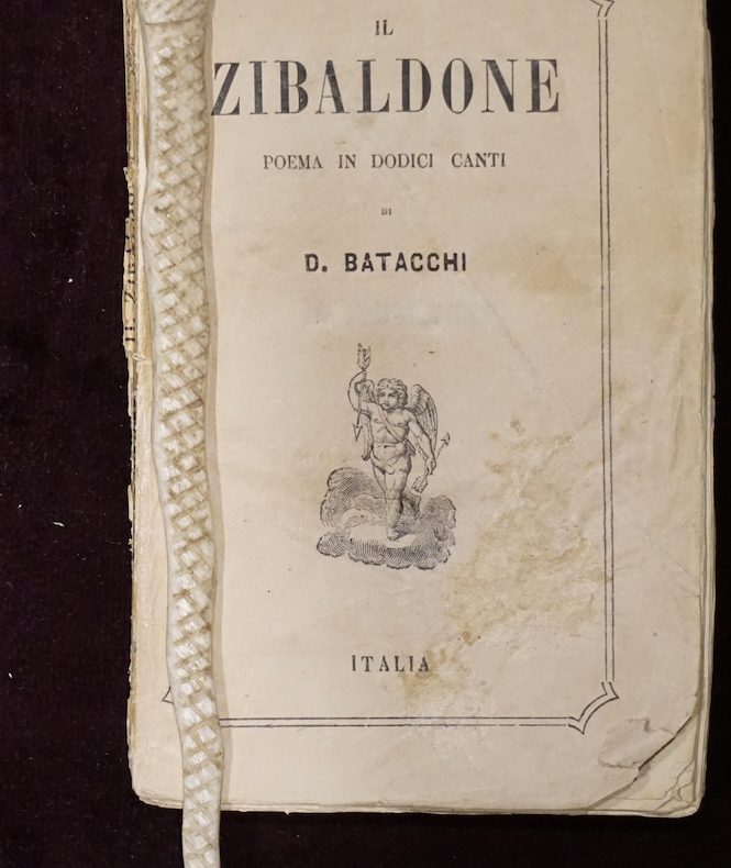 Domenico Batacchi, Il Zibaldone