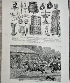 Vintage Print, Exhibition; Australia, 1887