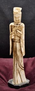 Antique Oriental Handcarved Bone Statuine