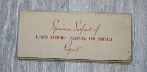 Vintage Specimen Surface of Ilford Bromide