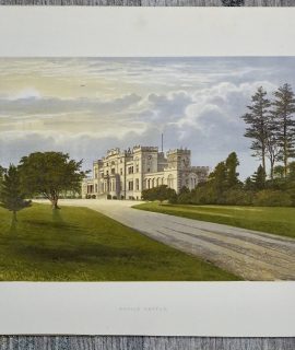 Vintage Print, Rossie Castle, 1880
