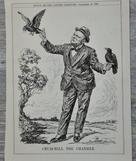 Vintage Print, Churchill, 1926
