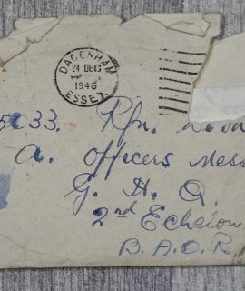 Vintage 1946 Handwritten Personal Letter