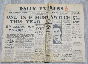 Daily Express, March, 10, 1948