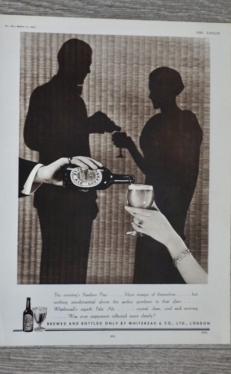Vintage Print, Whitbread & Co. 1936